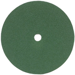 7″ × 1/4″ × 7/8″ GreenLyte Plus SG F986 Fiber Disc 50 Grit Ceramic Alumina - Apex Tool & Supply