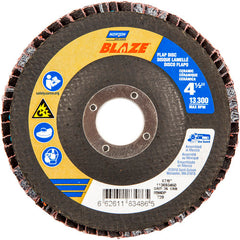 ‎4-1/2 × 7/8″ Blaze Fiberglass Conical Flap Disc Type 29 36 Grit R980P Premium Ceramic Alumina - Apex Tool & Supply