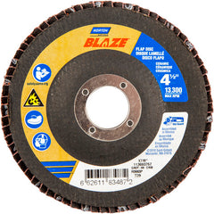 ‎4-1/2 × 7/8″ Blaze Fiberglass Conical Flap Disc Type 29 40 Grit R980P Premium Ceramic Alumina - Apex Tool & Supply