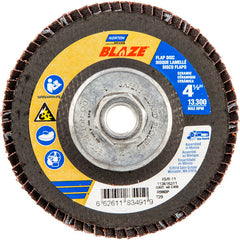‎4-1/2 × 5/8 - 11″ Blaze Fiberglass Conical Flap Disc Type 29 40 Grit R980P Premium Ceramic Alumina - Apex Tool & Supply