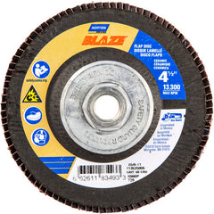 ‎4-1/2″ × 1/4″ × 5/8″ SG Blaze R980P Flap Disc Type 29 Conical 80 Grit - Apex Tool & Supply