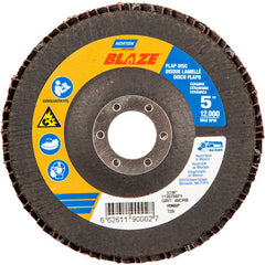5 × 7/8″ Blaze Fiberglass Conical Flap Disc Type 29 40 Grit R980P Premium Ceramic Alumina - Apex Tool & Supply