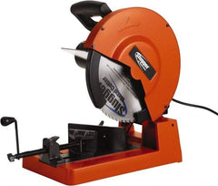 Fein - 14" Blade Diam, 1" Arbor Hole, Straight Chop & Cutoff Saw - 1,300 RPM, 120 Volts, 1 Phase - Apex Tool & Supply