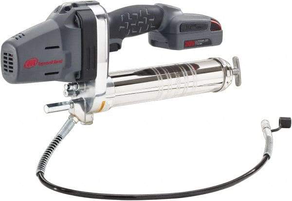 Ingersoll-Rand - 6,250 Max psi, Flexible Lever Grease Gun - 14 oz Capacity - Apex Tool & Supply
