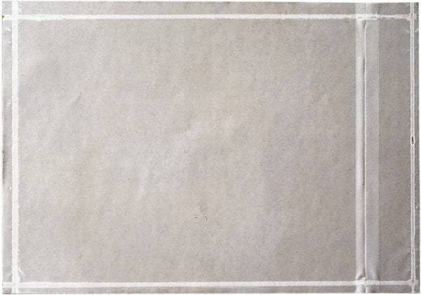 3M - 1,000 Piece, 12" Long x 9-1/2" Wide, Packing List Envelope - Unprinted, Clear - Apex Tool & Supply
