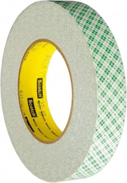 3M - 2" x 36 Yd Rubber Adhesive Double Sided Tape - 9 mil Thick, Paper Liner, Series 401M - Apex Tool & Supply