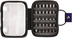 Irwin - 31 Piece, 1/4" Drive Screwdriver Bit Set - #1 to #3 Phillips, 0.05 to 1/4" Hex, 1.27 to 10mm Hex, T15 to T30 Torx, #1 to #3 Square Recess - Apex Tool & Supply