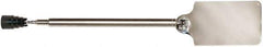 Mag-Mate - 38" OAL, Rectangular Stainless Steel Inspection Mirror - 3" Long, 2" Wide, 35" Handle, 8-1/4" Collapsed Length, Telescoping - Apex Tool & Supply