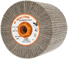 WALTER Surface Technologies - 4-1/2 x 4" Unmounted Flap Wheel - Apex Tool & Supply