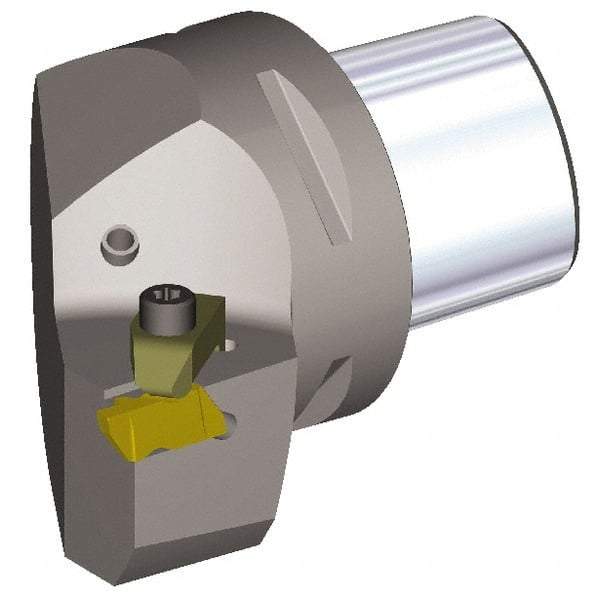 Kennametal - NG4R Insert, 65mm Head Length, Modular Grooving Cutting Unit Head - Right Hand Cut, System Size PSC63, Through Coolant, Series Top Notch - Apex Tool & Supply