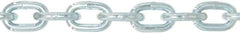 Value Collection - 3/16" Welded Proof Coil Chain - 800 Lb Capacity, Grade 30, 250' Long, Zinc Plated Finish - Apex Tool & Supply