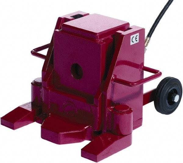 GKS - 30 Ton Capacity Toe Jack - 1.6" to 19.1" High, 6.1" Piston Stroke - Apex Tool & Supply