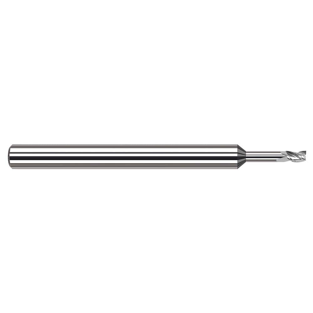 Harvey Tool - Square End Mills Mill Diameter (Decimal Inch): 0.0100 Length of Cut (Inch): 1/64 - Apex Tool & Supply