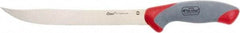 Clauss - 9" Long Blade, Titanium Bonded Stainless Steel, Serrated, Serrated Knife - 17" OAL - Apex Tool & Supply
