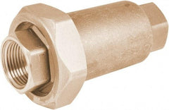 Legend Valve - 1 Thread, 150 psi WOG Rating, Brass Dual Check Backflow Preventer Valve - Lead-Free, Certified to A.S.S.E. 1024, Use with Residential/Commercial Water Systems - Apex Tool & Supply