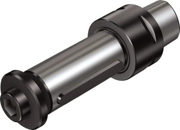 Sandvik Coromant - Straight Shank 27mm Pilot Diam Shell Mill Holder - 60mm Flange to Nose End Projection, 40mm Nose Diam - Exact Industrial Supply