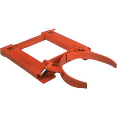Wesco Industrial Products - 1,500 Lb Load Capacity, 30 & 55 Gal Drum Grab - 28" Wide x 5-1/2" High, Steel Wheels - Apex Tool & Supply
