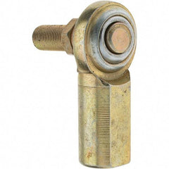 Value Collection - Female Spherical Rod End with Stud - 3/8-24, Steel with Steel Raceway - Apex Tool & Supply