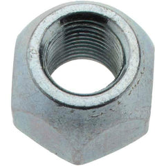 Value Collection - M12-1.25 Zinc Finish Wheel Nut - 21mm Hex, 16mm Overall Length, 60° Seat Angle - Apex Tool & Supply