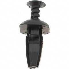 Made in USA - 1/4" Hole Diam, Nylon Panel Rivet - 21/32" Length Under Head - Apex Tool & Supply