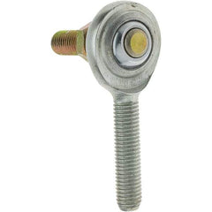 Value Collection - Male Spherical Rod End with Stud - 1/4-28, Steel with Teflon Raceway - Apex Tool & Supply