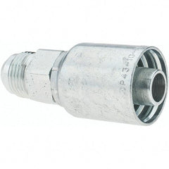 Parker - 5/8 Thread Hydraulic Hose Fitting - -10 Hose Size, 5/8" Hose Diam - Apex Tool & Supply