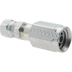 Parker - Female JIC Hydraulic Hose Female JIC 37° Swivel - -6 Hose Size, 3/8" Hose Diam - Apex Tool & Supply