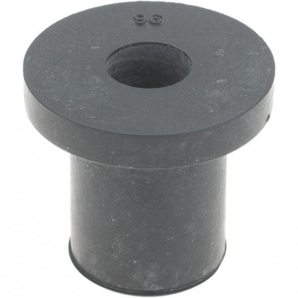 Value Collection - 3/8-16, 1-1/4" Diam Flange, Rubber Insulated Rivet Nut - Neoprene, 7/8" Long - Apex Tool & Supply