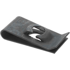 Value Collection - #10 to 24 Screw Size, 5/8" Long x 3/8" Wide, Speed Nuts - For Threaded Fasteners - Apex Tool & Supply