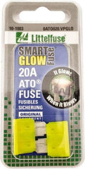 Value Collection - 20 Amp, Automotive Fuse - Yellow, Littlefuse ATO020 - Apex Tool & Supply