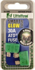 Value Collection - 30 Amp, Automotive Fuse - Green, Littlefuse ATO030 - Apex Tool & Supply