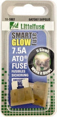 Value Collection - 7.5 Amp, Automotive Fuse - Brown, Littlefuse ATO07 - Apex Tool & Supply