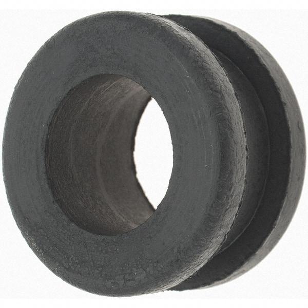 Value Collection - 1-1/8" OD, Grommet - Rubber, 29/32" Slot Diam x 5/16" Slot Width - Apex Tool & Supply