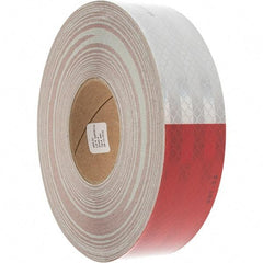 Value Collection - DOT Conspicuity Tape Color: Red and White Width (Inch): 2 - Apex Tool & Supply