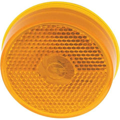 Value Collection - 2-1/2" Long, Marker Clearance Side Marker Light Kit - Yellow - Apex Tool & Supply