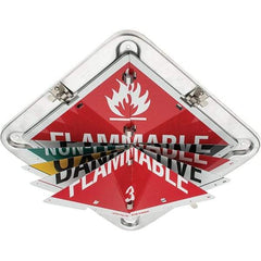 Value Collection - DOT Flip Placards Type: Split Back Number of Legends: 8 - Apex Tool & Supply