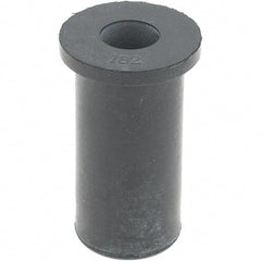 Value Collection - 1/4-20, Rubber Insulated Rivet Nut - Neoprene, 1" Long, 1.051" OAL - Apex Tool & Supply