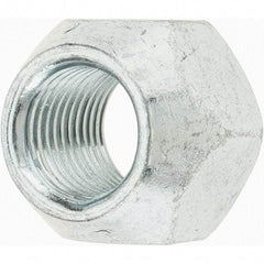 Value Collection - 1/2-20 Zinc Finish Open Wheel Nut - 13/16" Hex, 5/8" Overall Length, 60° Seat Angle - Apex Tool & Supply