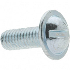 Value Collection - M6 Round Head Slotted Sheet Metal Screw - 16" Long - Apex Tool & Supply