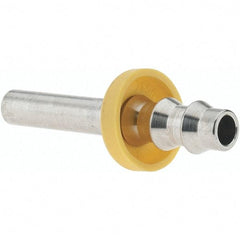 Parker - 1/4" ID Barbed Push On Male Fitting - Stainless Steel - Apex Tool & Supply