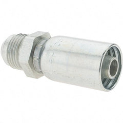 Parker - 7/8-14 Male SAE(JIC) Steel Hydraulic Hose Male SAE 37° JIC Rigid Fitting - -8 Hose Size, 1/2" Hose Diam - Apex Tool & Supply