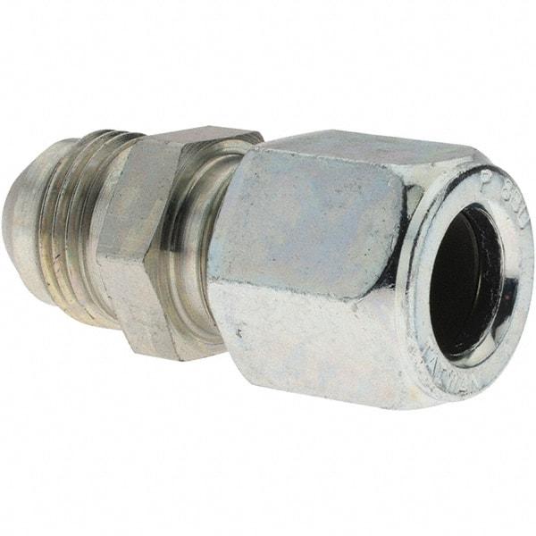 Parker - Metal Flareless Bite Tube 1/2" OD Union - Apex Tool & Supply