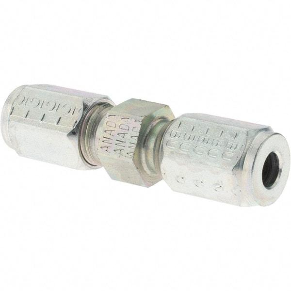 Parker - Metal Flareless Bite Tube 3/16" OD Union - Apex Tool & Supply