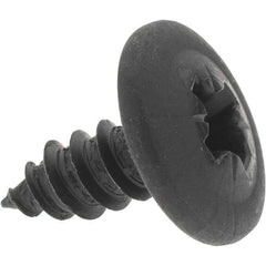 Made in USA - M4.2 Round Head Phillips Pozidriv Sheet Metal Screw - 10" Long - Apex Tool & Supply