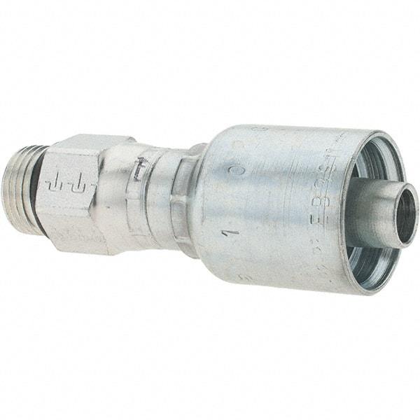 Parker - 1/2 Thread Hydraulic Hose Fitting - -8 Hose Size, 1/2" Hose Diam - Apex Tool & Supply
