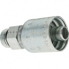 Parker - 1/2 Thread Hydraulic Hose Fitting - -8 Hose Size, 1/2" Hose Diam - Apex Tool & Supply