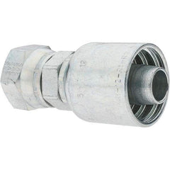 Parker - 3/4 Thread Hydraulic Hose Fitting - -12 Hose Size, 3/4" Hose Diam - Apex Tool & Supply