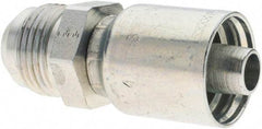 Parker - 1-1/16-12 Male SAE(JIC) Steel Hydraulic Hose Male SAE 37° JIC Rigid Fitting - -8 Hose Size, 1/2" Hose Diam - Apex Tool & Supply