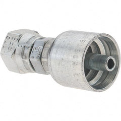 Parker - 1/4 Thread Hydraulic Hose Fitting - -4 Hose Size, 1/4" Hose Diam - Apex Tool & Supply