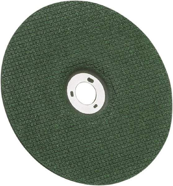 3M - 36 Grit, 7" Wheel Diam, 1/8" Wheel Thickness, 7/8" Arbor Hole, Type 27 Depressed Center Wheel - Ceramic - Apex Tool & Supply